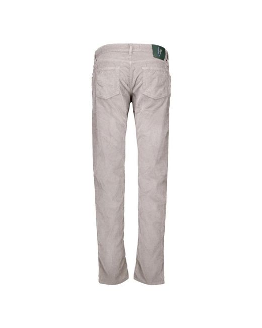 Hand Picked Gray Slim-Fit Jeans for men