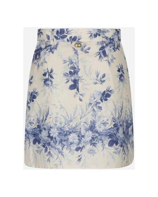 Short Skirts Twinset en coloris Blue