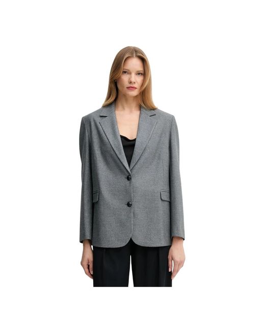 GAUDI Blazer Met Knoopsluiting in het Gray