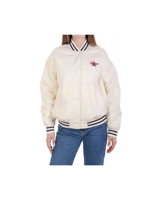 Bomber Jackets Guess en coloris Blue
