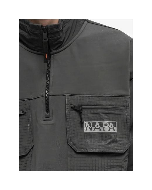 Zip-Throughs Napapijri pour homme en coloris Black
