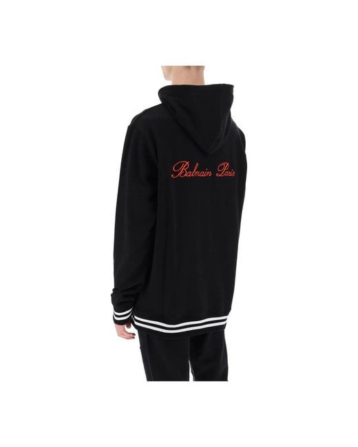 Sweatshirts & hoodies > hoodies Balmain pour homme en coloris Black