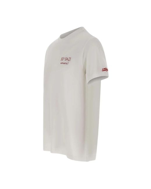 Mc2 Saint Barth White T-Shirts for men