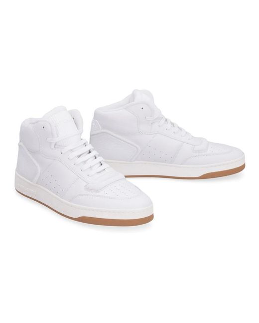 Saint Laurent White Sneakers for men