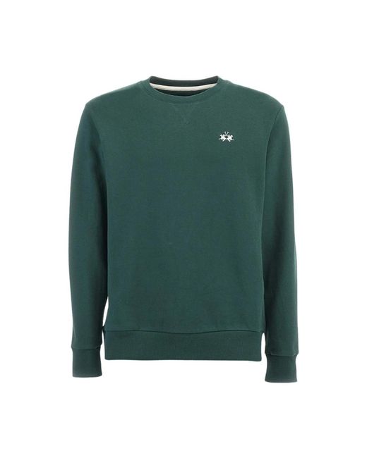 La Martina Green Sweatshirts for men