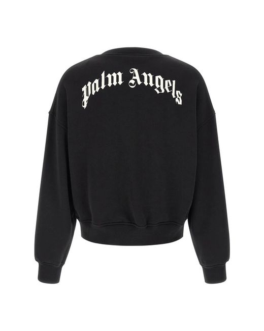 Palm Angels Black Sweatshirts for men