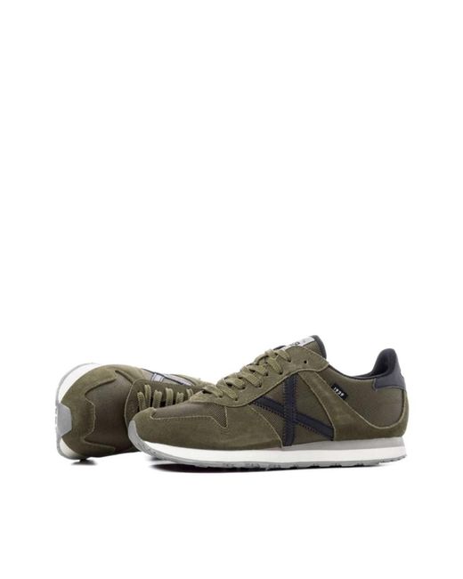 Munich Casual khaki sneakers für männer in Green für Herren