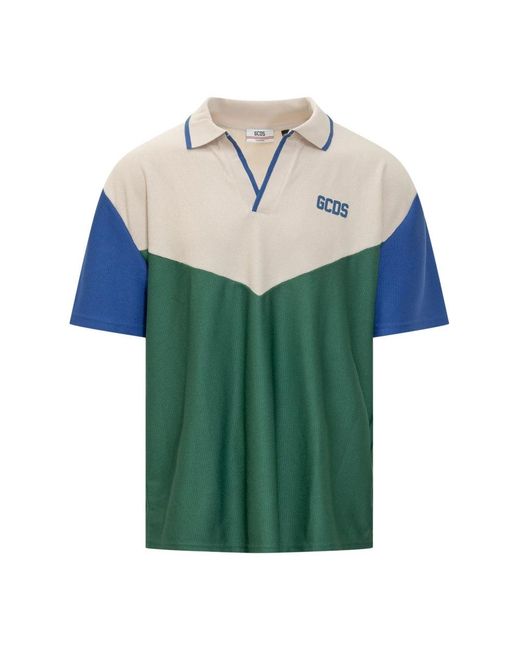 Gcds Green Polo Shirts for men