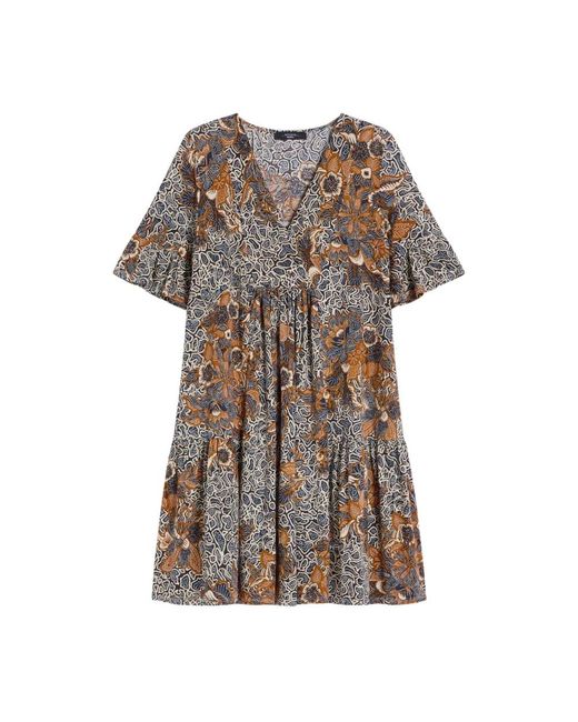 Weekend by Maxmara Gray Short Dresses