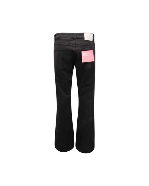 Department 5 Black Flare Jeans