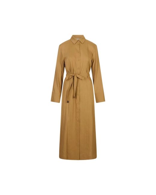 Max Mara Natural Shirt Dresses