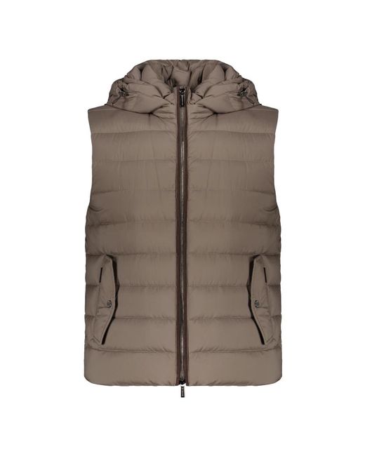 Vests Moorer pour homme en coloris Brown