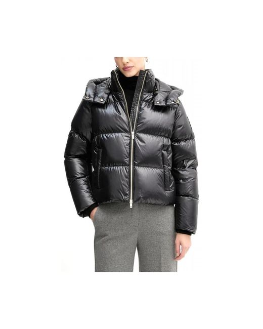 Down Jackets Moose Knuckles en coloris Black