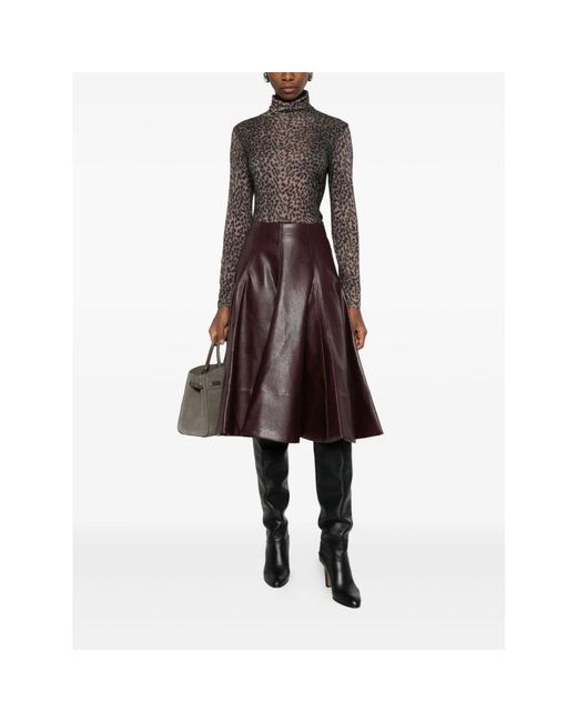 Majestic Filatures Turtlenecks in het Brown