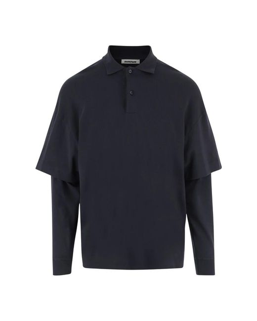 DARKPARK Blue Polo Shirts for men