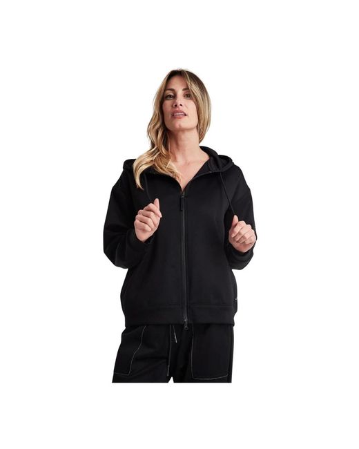 Mason's Hoodies & Sweatvesten ,Zwart ,Capuchontrui in het Black