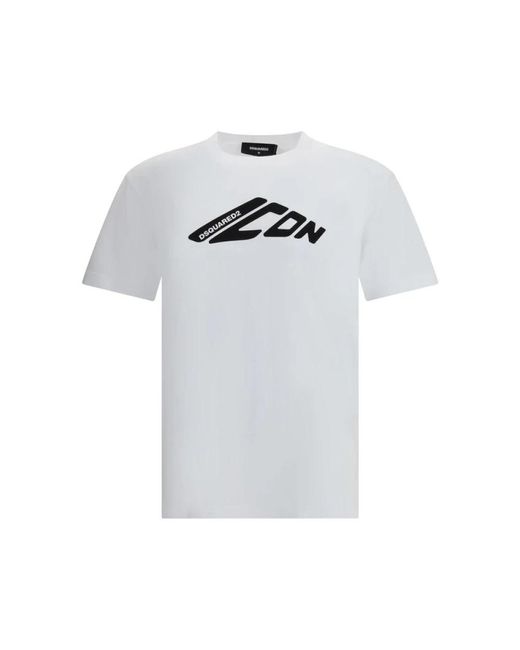DSquared² T-Shirts in het White voor heren