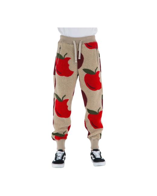 J.W. Anderson Red Sweatpants for men