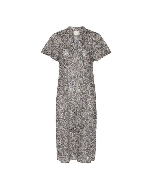 Heartmade Gray Midi Dresses