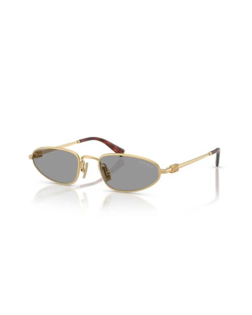 Miu Miu Metallic Sunglasses