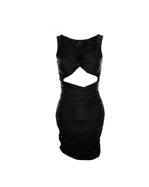 M I S B H V Black Short Dresses