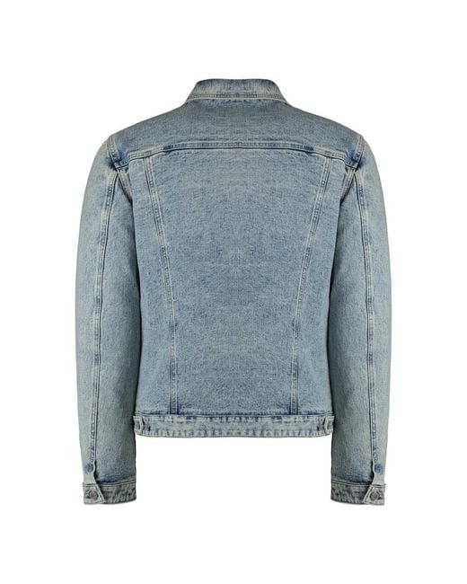 Moorer Blue Denim Jackets for men