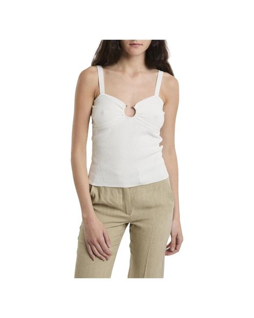 Kaos Natural Geripptes Top Rp1Nt032