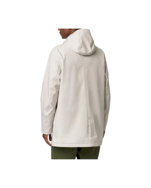 K-Way White Rain Jackets for men