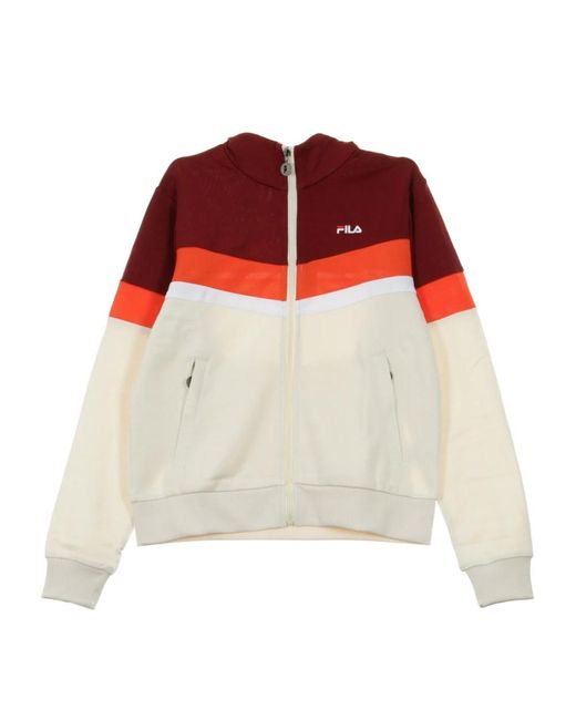 Zip-Throughs di Fila in Red