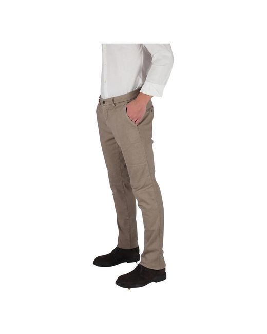 Mason's Extra Slim Chino Broek in het Gray voor heren