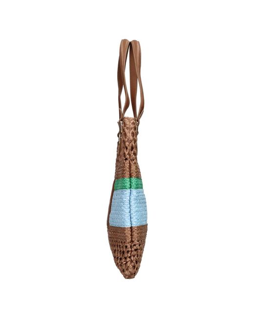 La Carrie Tote Bags in het Brown