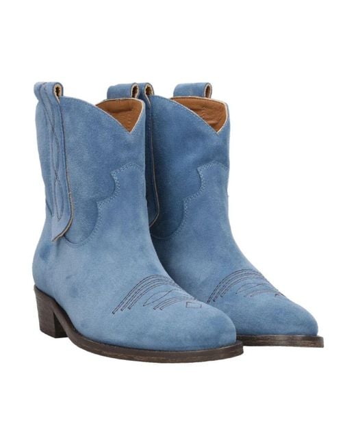 Cowboy Boots Via Roma 15 de color Blue