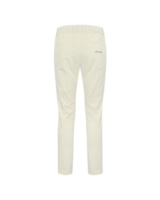 Daniele Alessandrini Natural Cropped Trousers for men