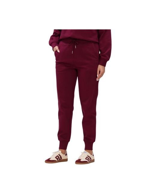 Calvin Klein Broeken ,Rood ,Katoen Archive Logo French Terry Slim J Trainingsbroeken in het Red