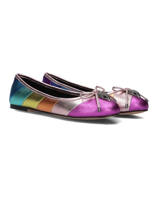 Kurt Geiger Blue Ballerina Shoes