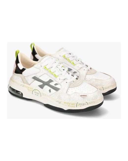 Premiata White Sneakers for men