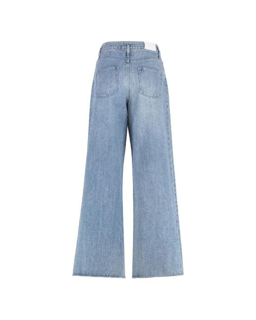 Halfboy Blue Wide Jeans