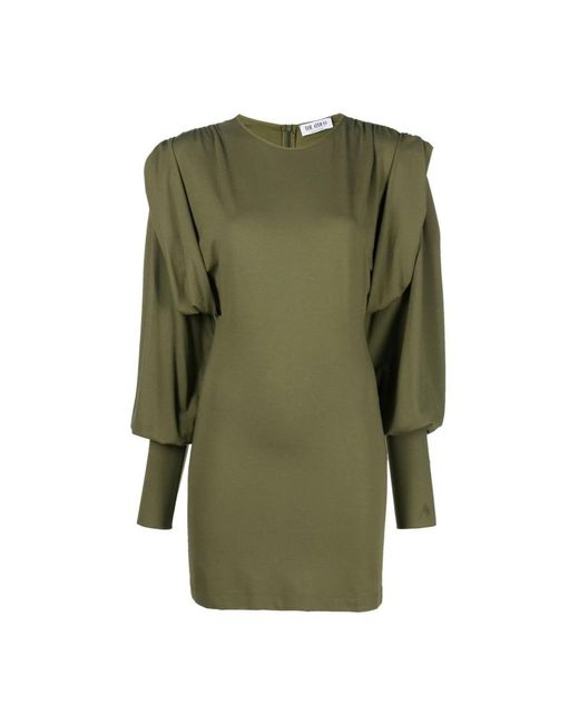 The Attico Green Short Dresses