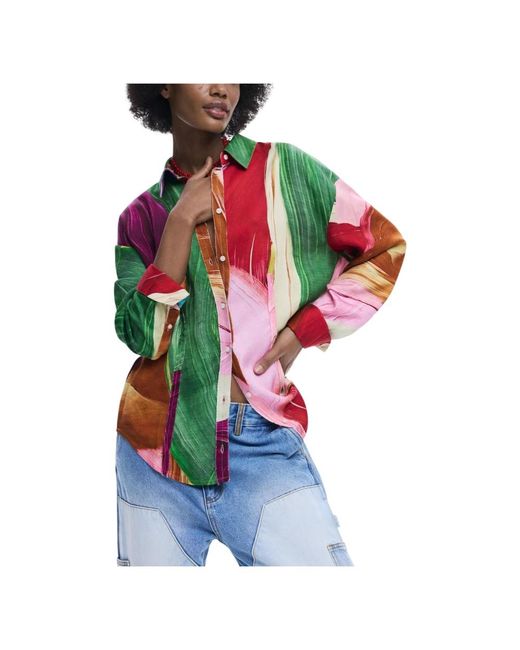Desigual Pink Shirts