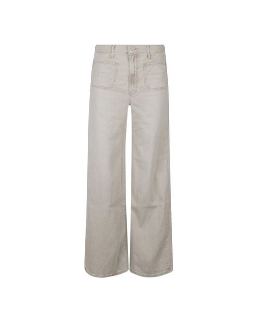 Mother Gray Undercover sneak jeans mit tasche