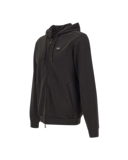 EA7 Zip-Up Sweatshirt in het Black voor heren