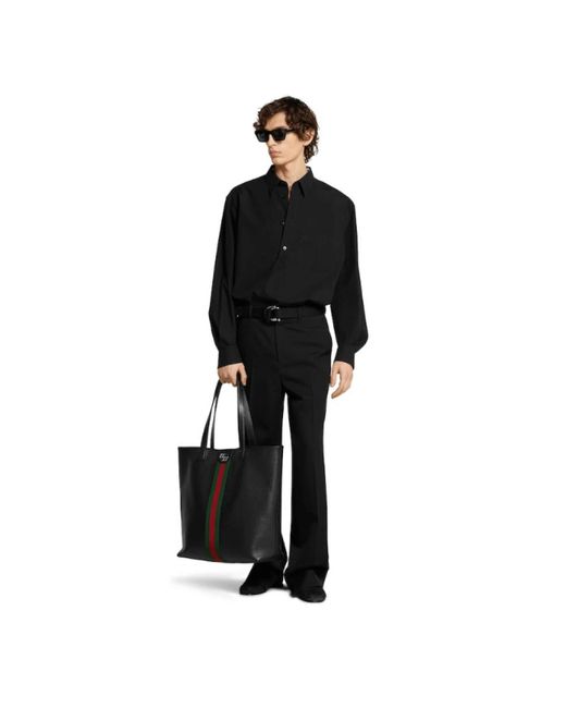 Gucci Black Casual Shirts for men