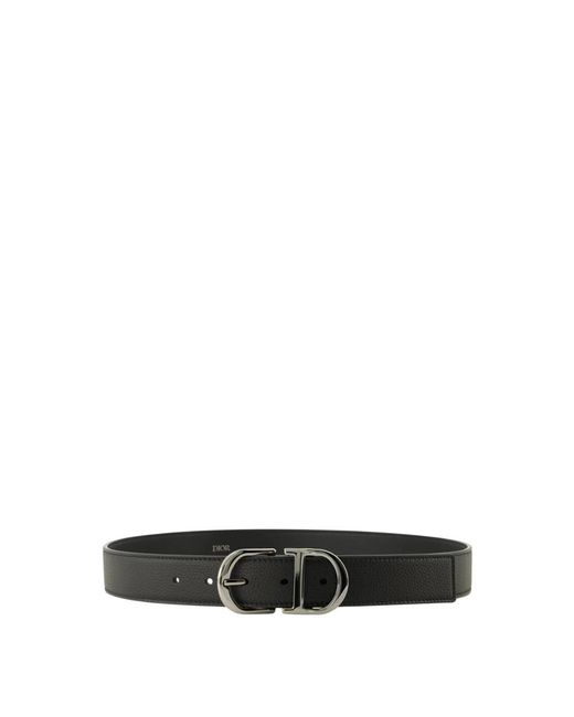 Dior Black Belts for men