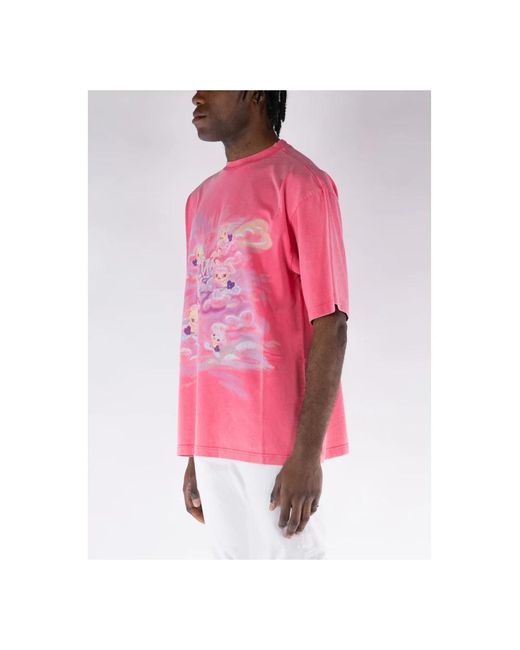 we11done Pink T-Shirts for men