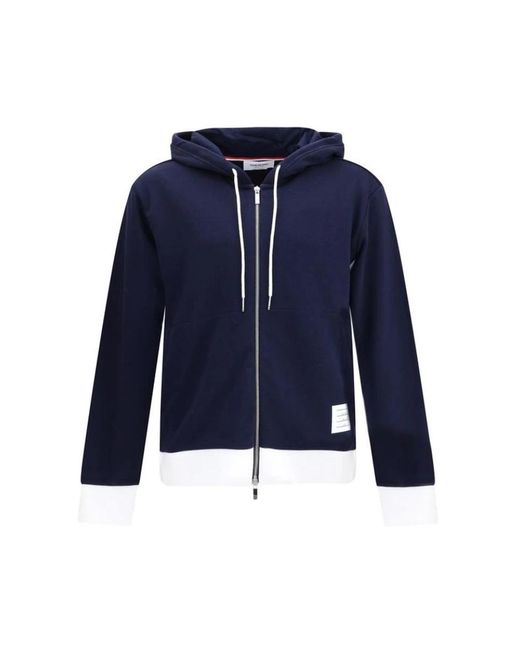 Zip-Throughs Thom Browne pour homme en coloris Blue
