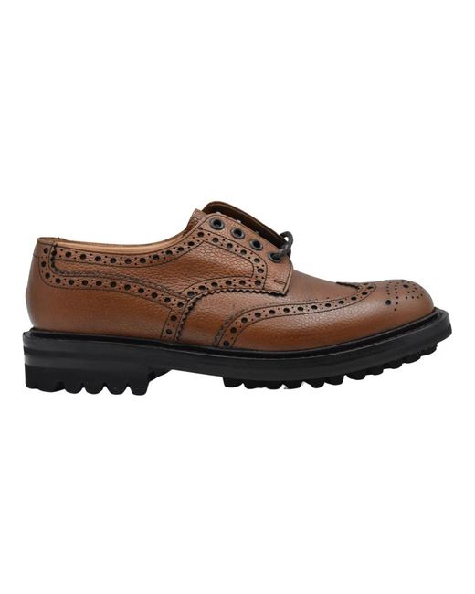 Church's Brown Laced Shoes for men