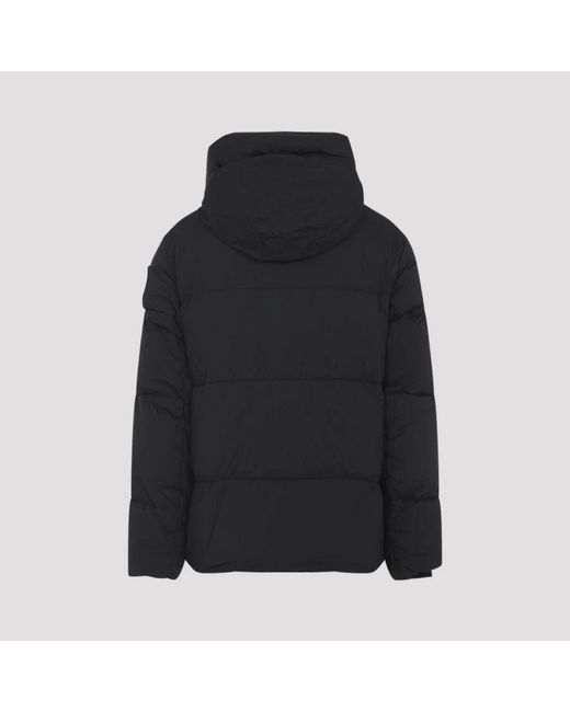 Canada Goose Jassen ,Zwart ,Nylon Crofton Puffer Matte Jacket in het Black voor heren