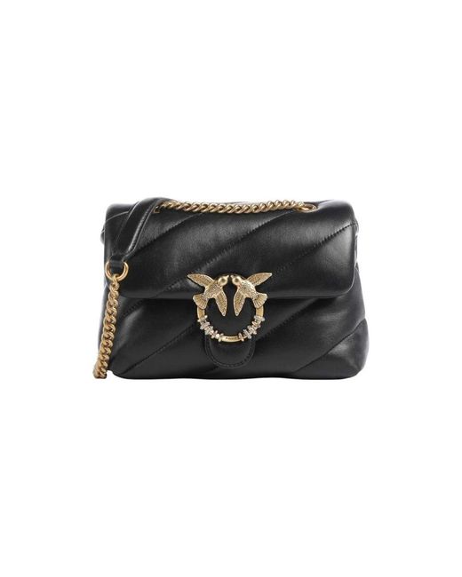 Pinko Black Cross Body Bags