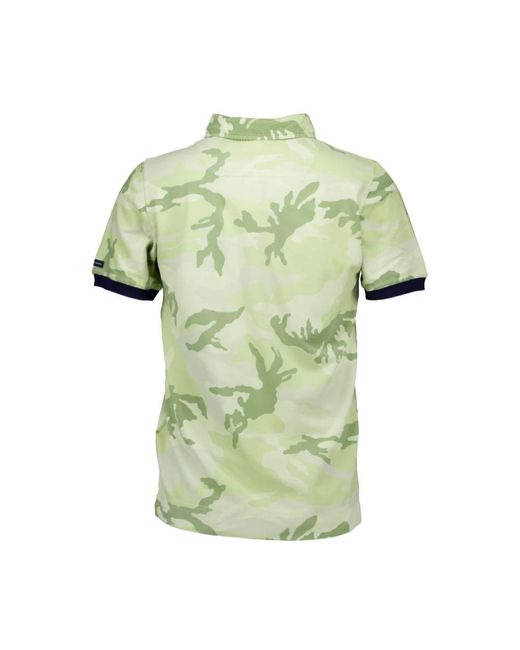 Mason's Tops ,Groen ,Katoen Groen Poloshirt in het Green voor heren