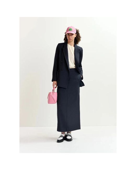 Essentiel Antwerp Blue Midi-länge glossary1 rock